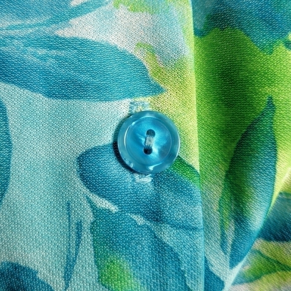 1960's lightweight Anthony Richards floral summer dress - Picture 8 of 9